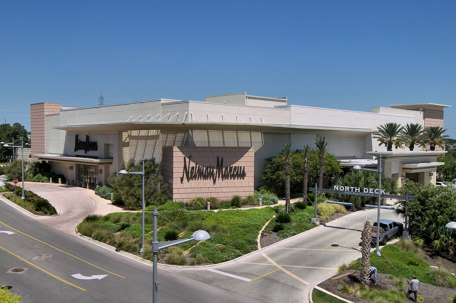 The Domain mixed-use district in North Austin
